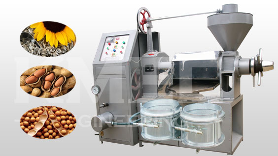 High Efficient Oil Squeezing Machine Help Extract Oil from Seeds Easily